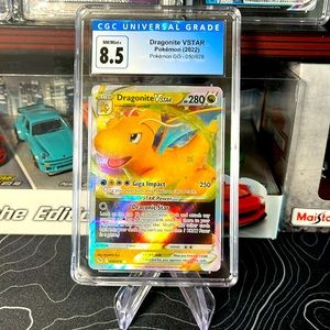 Very clean PSA 8.5 graded card